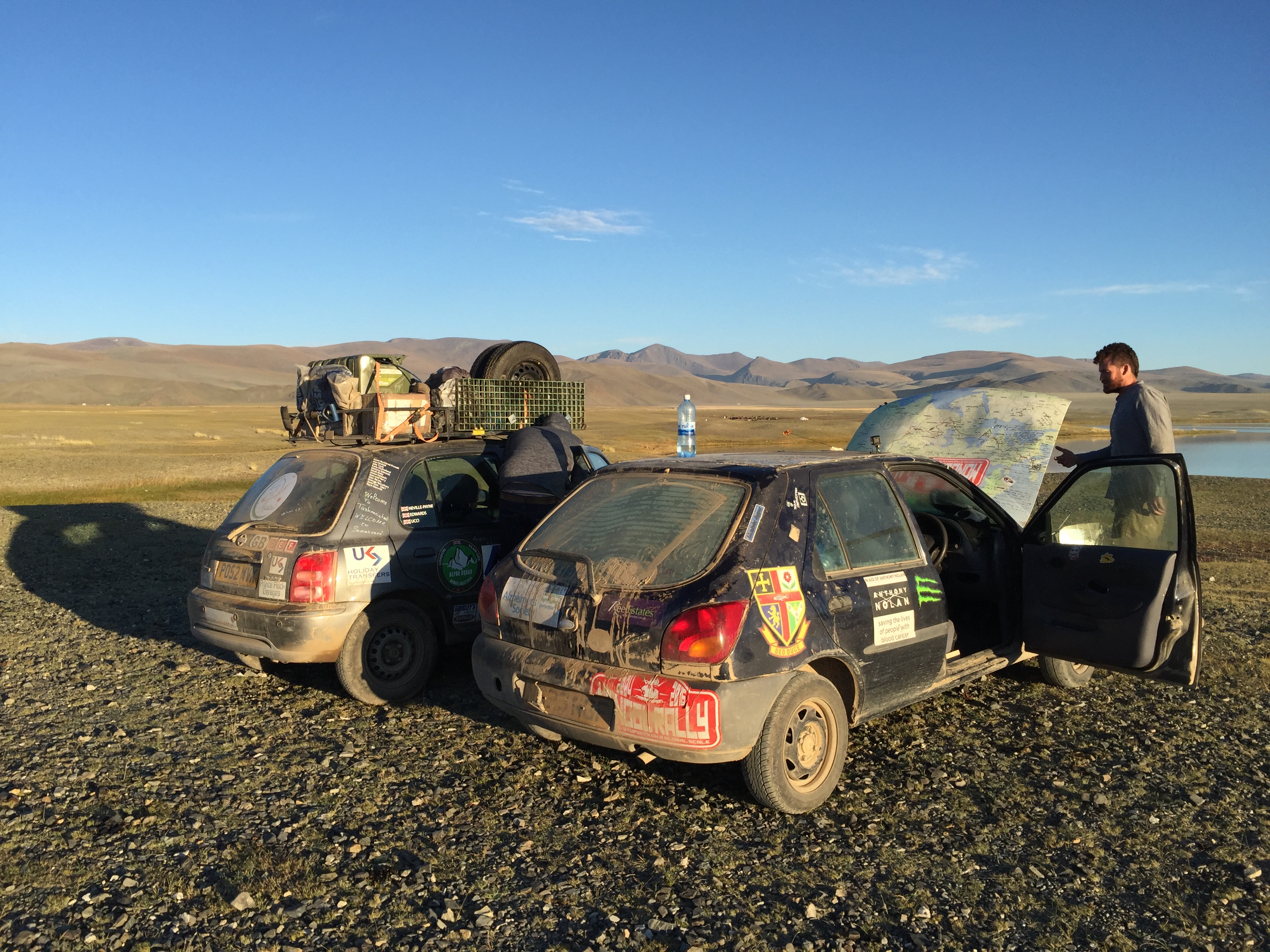 Traffic in Mongolia